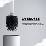 Brosse de toilette + Pack de 4 palets absorbants