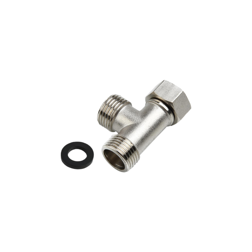 Adaptateur T métal 1/2" pour abattant