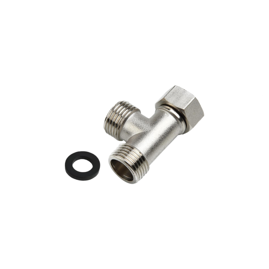 Adaptateur T métal 1/2" pour abattant