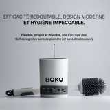 Brosse de toilette + Pack de 4 palets absorbants